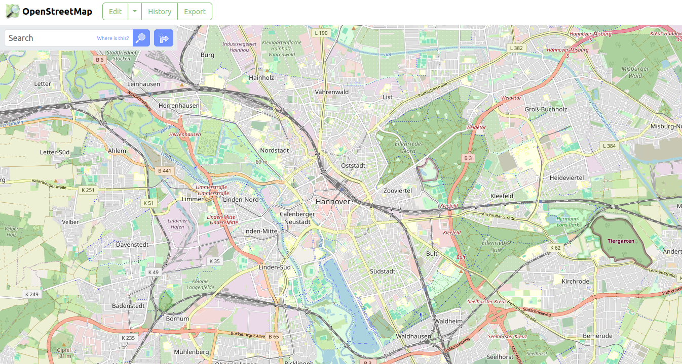 OpenStreetMap is the backbone of the best alternatives to Google Maps.