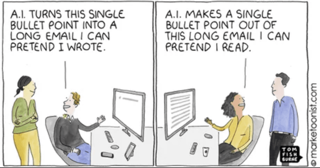 If used wrongly, AI email writers do not increase efficiency