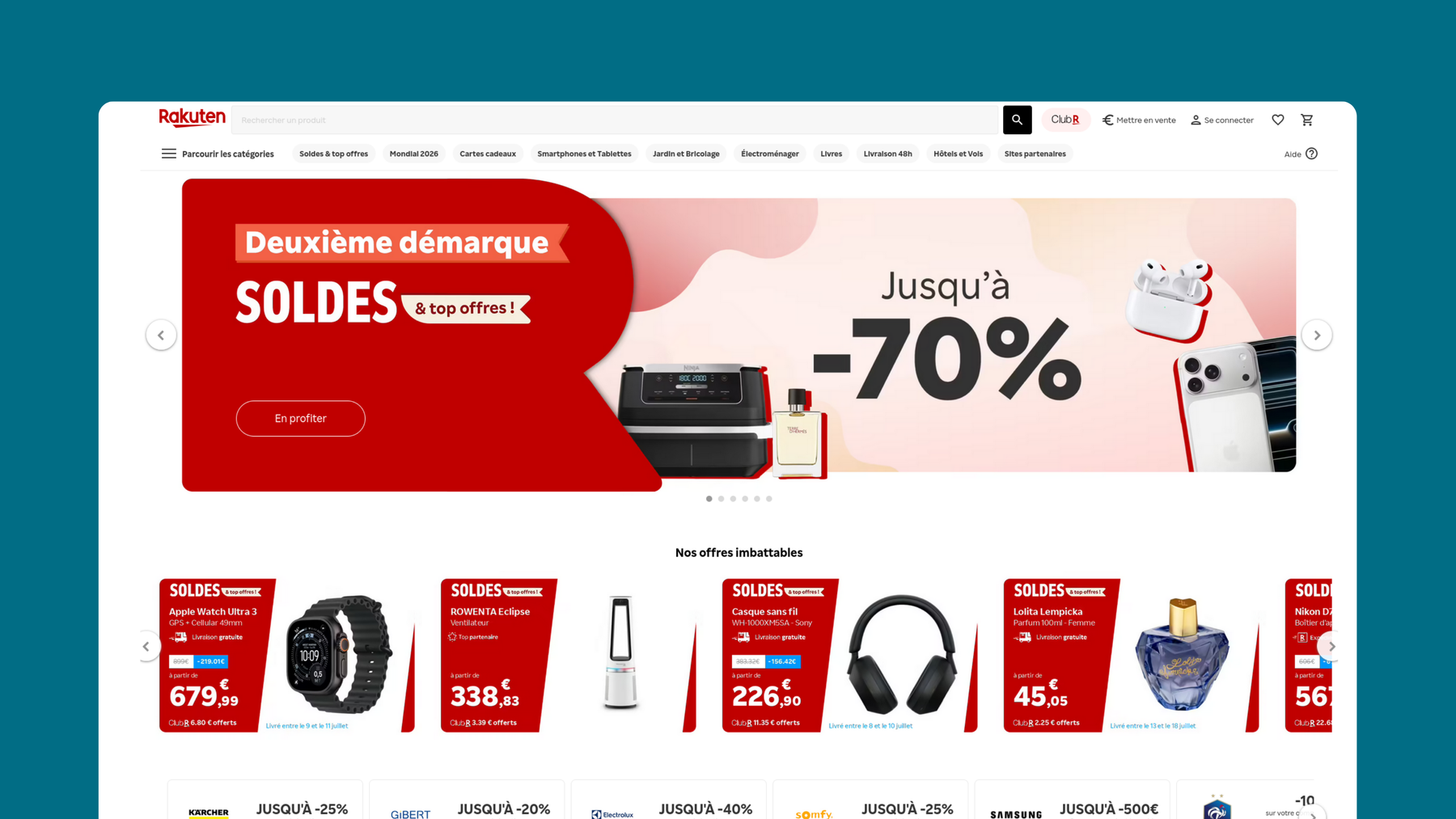 Amazon alternative Rakuten.
