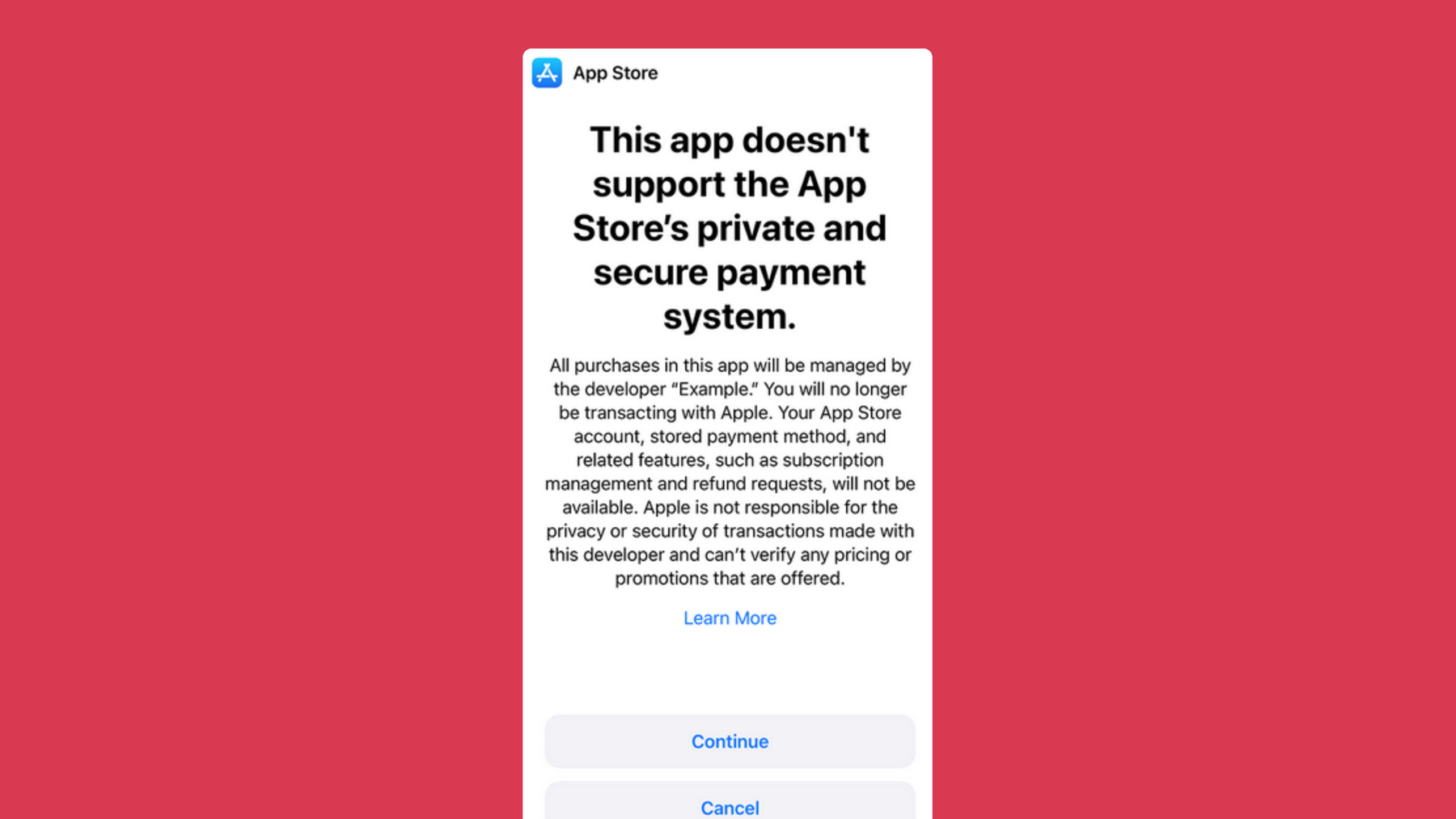 Apple is deploying scare tactics to frighten away customers.