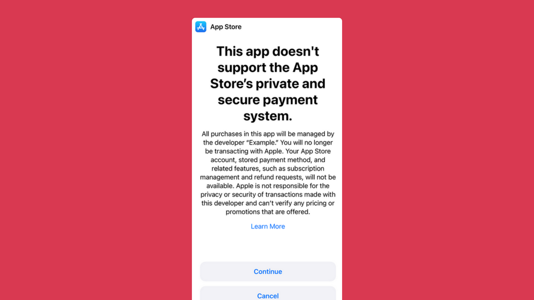 Apple is deploying scare tactics to frighten away customers.