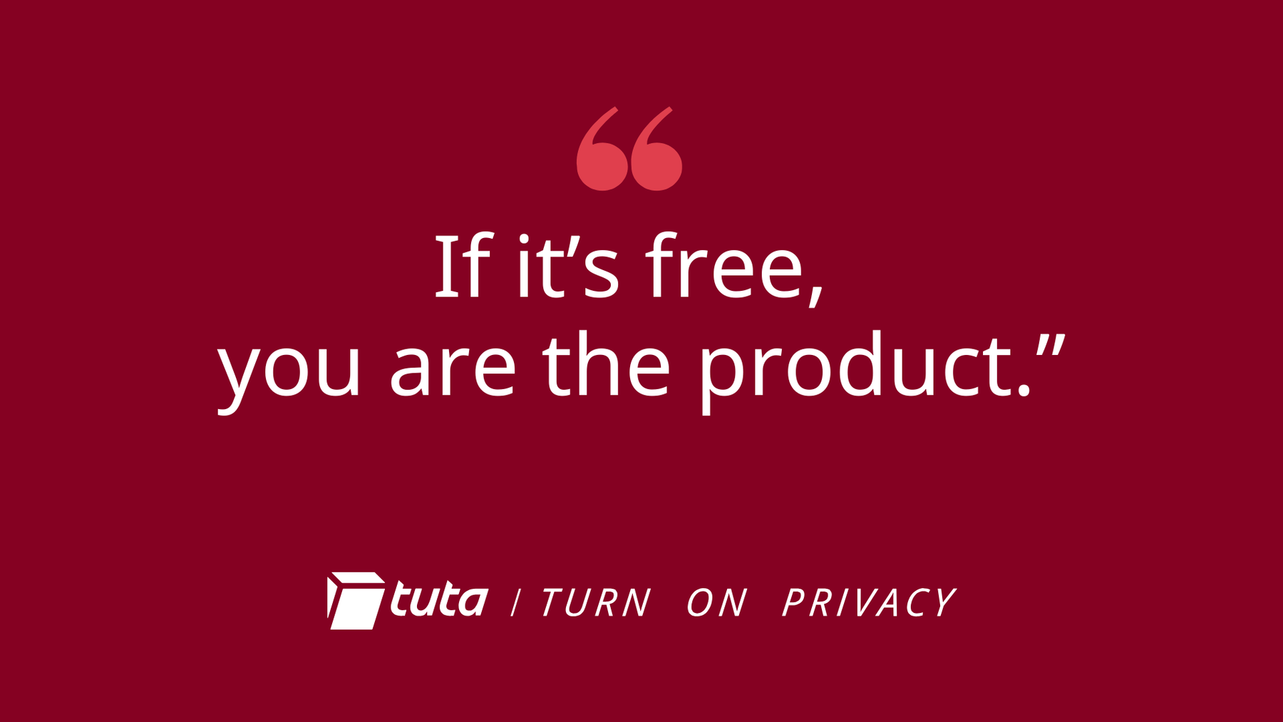 Quote: If it's free, you are the product. Ende-zu-Ende- Verschlüsselung ist in Gmail nicht für alle frei zugänglich.