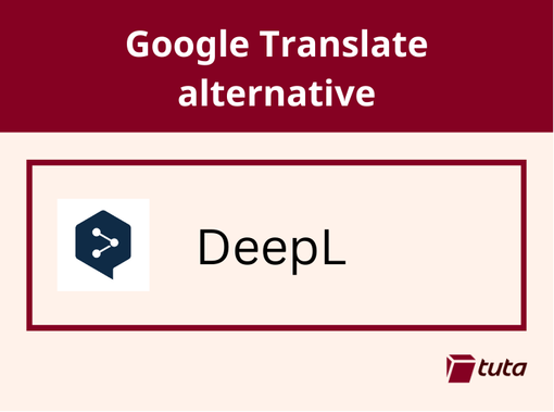 Google Translate alternative DeepL.