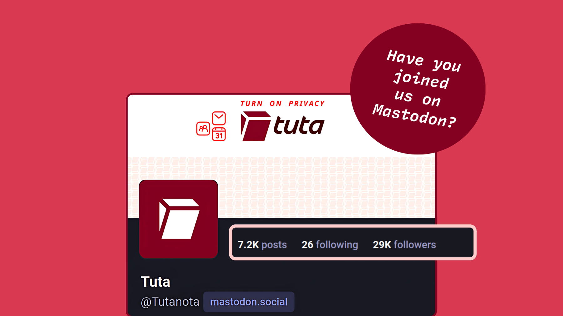Have you joined us on Mastodon?
