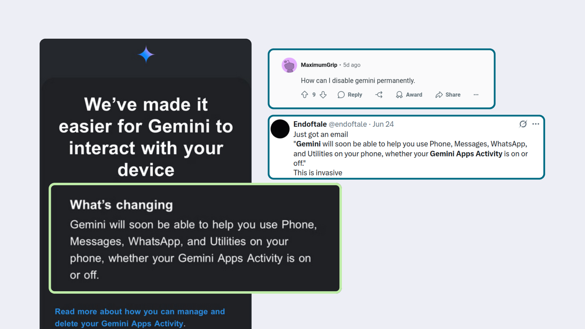 On July 7, Gemini AI will access your WhatsApp and more. Learn how to disable it on Android. | Tuta