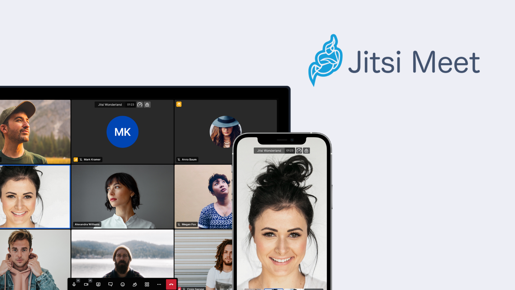 Jitsi Meet is a free video calling service that’s anonymous, open source and end-to-end encrypted.