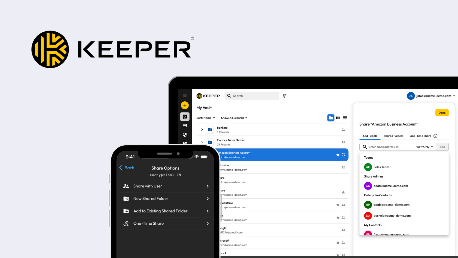 Password manager: Keeper