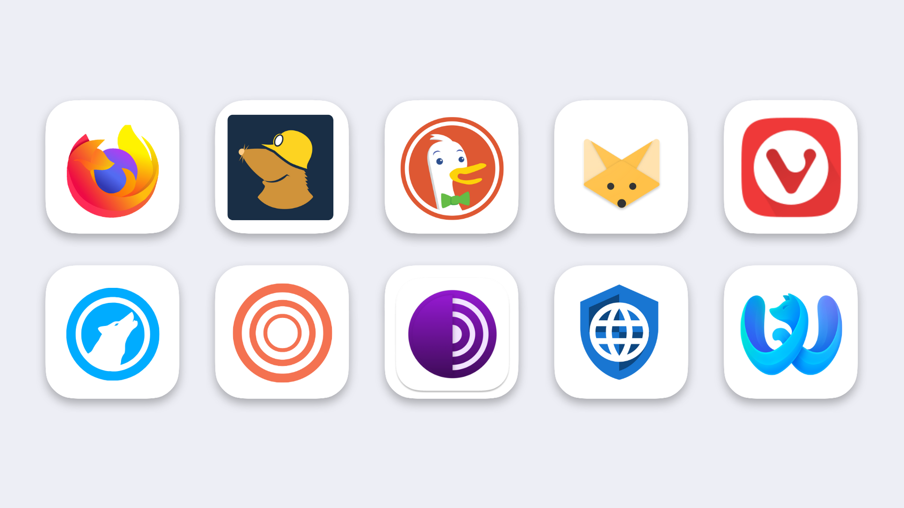 Liste alternativer Browser zu Google Chrome: Firefox, DuckDuckGo, Tor browser, Fennec, Privacy Browser.