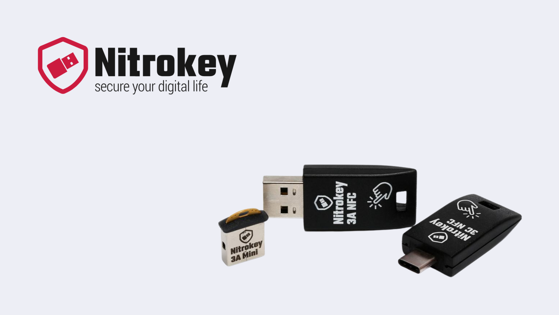 U2F two-factor authentication Nitrokey.