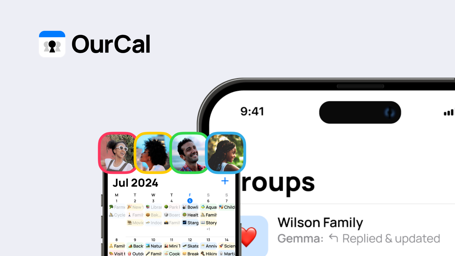 OurCal: encrypted group calendars for sharing and better coordination.