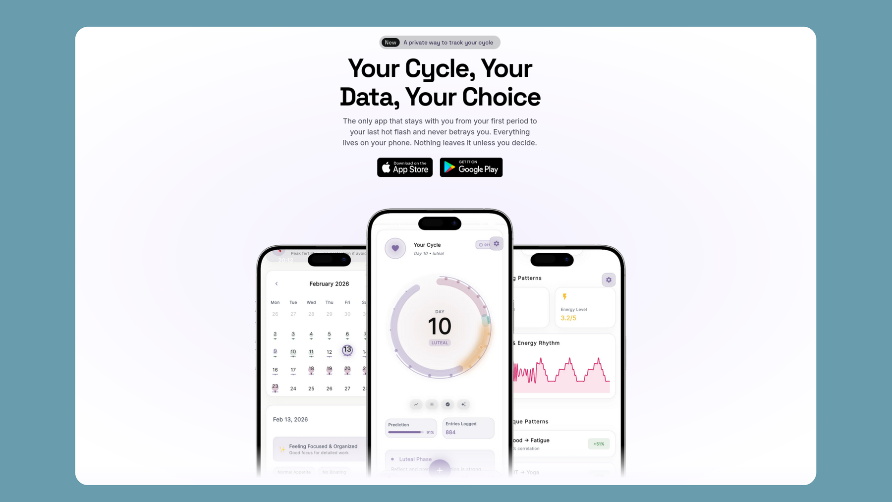 Screenshot of website of Cicla App.