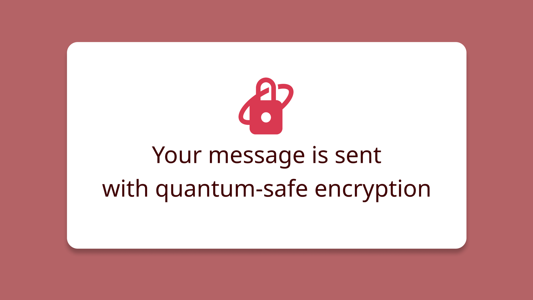 Protect your data from quantum computer attacks with post-quantum encryption.