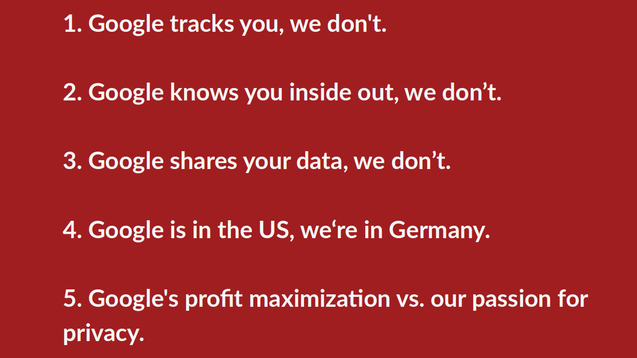 Reasons to quit Gmail and switch to Tutanota - valid on any day, not just on Data Privacy Day.