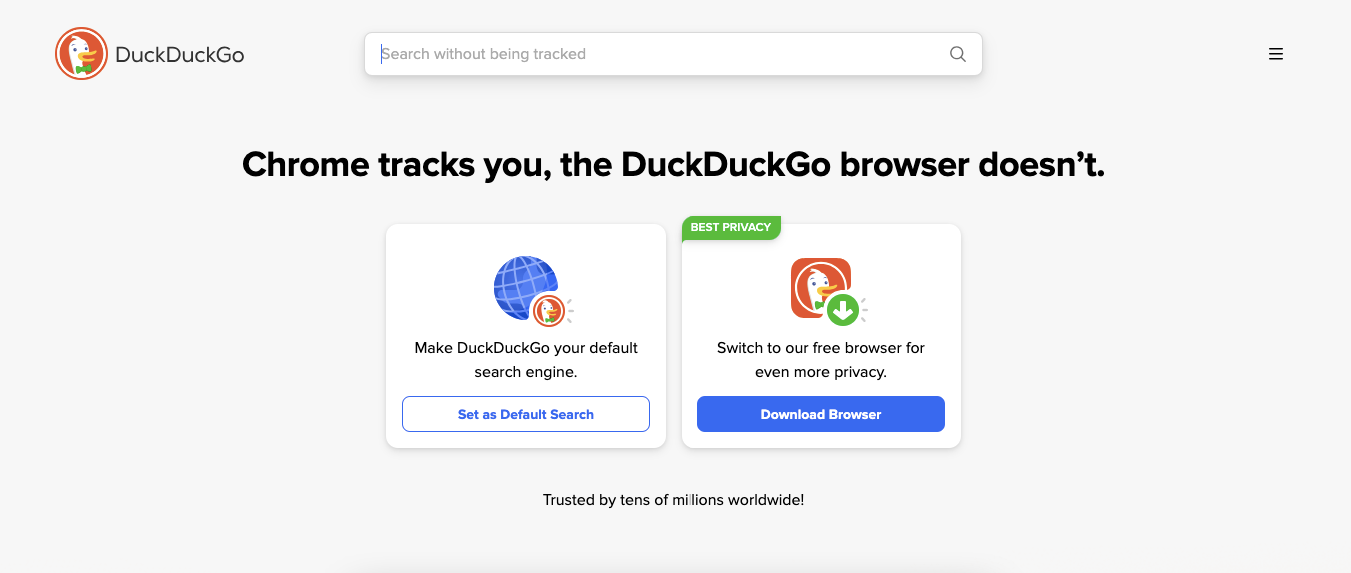 DuckDuckGo: Bester Browser für die private Suche