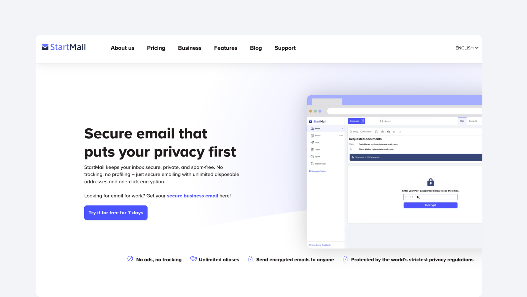StartMail pricing overview