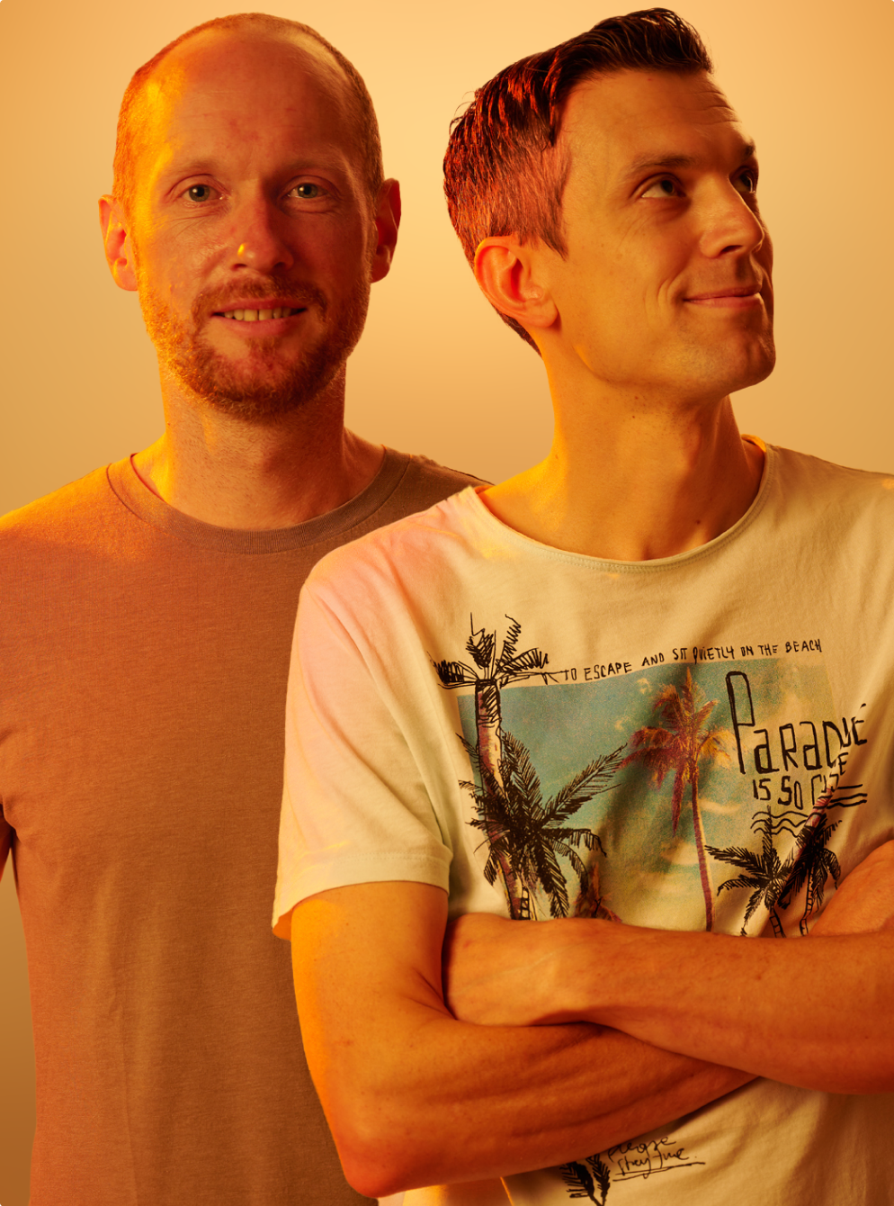 Tuta's founders Arne Möhle and Matthias Pfau.