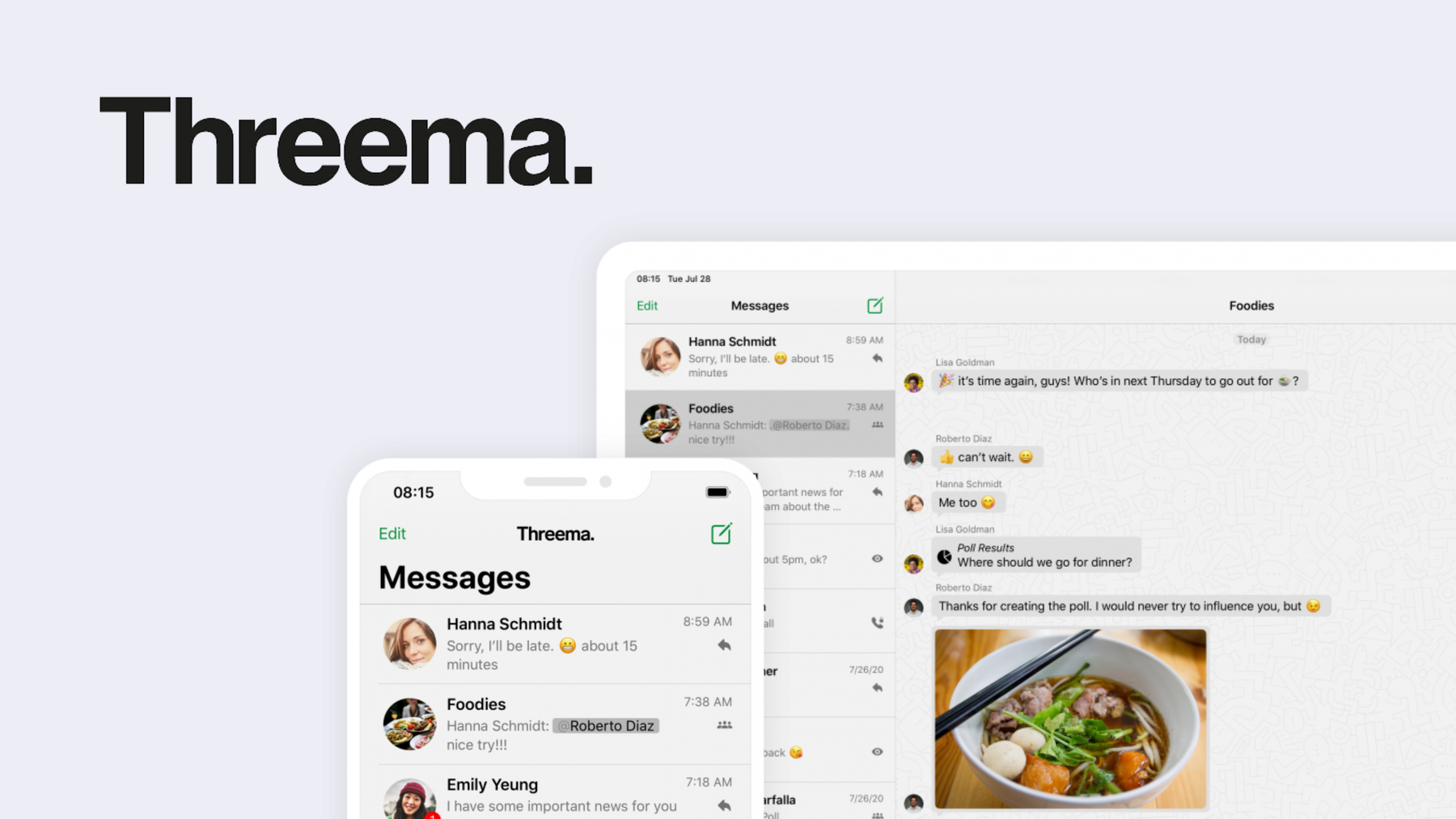 Privater Messenger: Threema