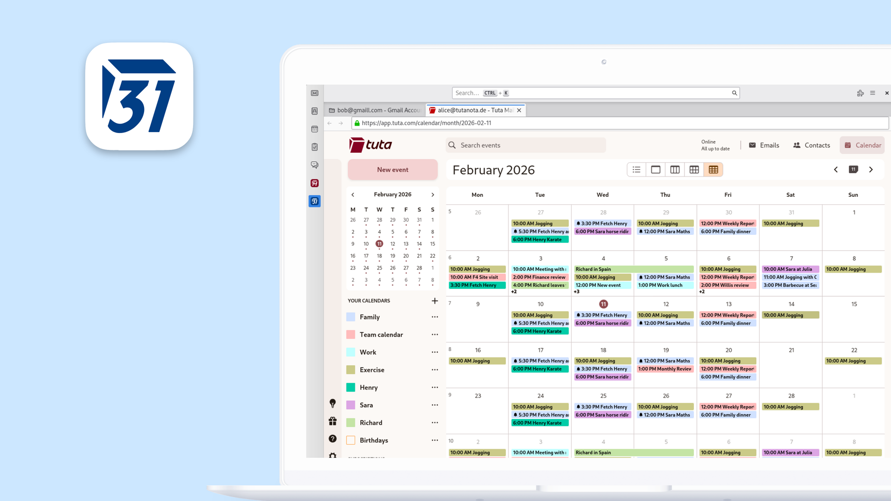 Tuta team group picture.