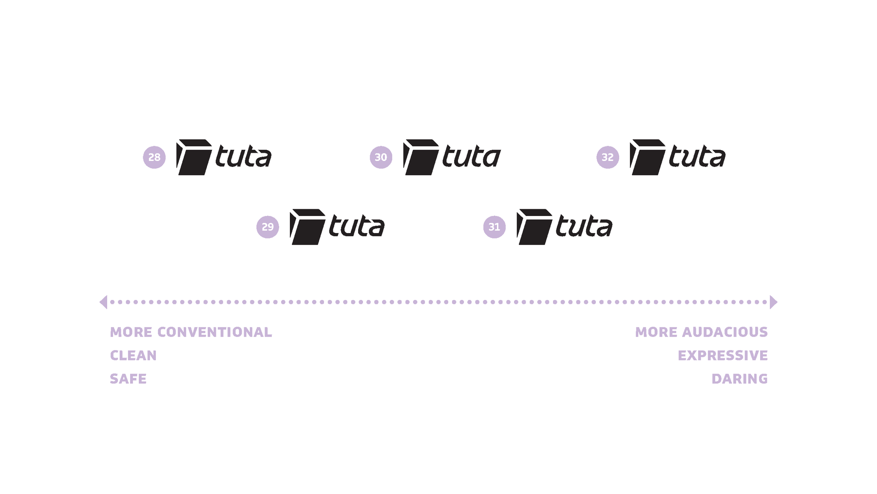 Fabio Haag studio typographically polished our first wordmark draft until we arrived at the final letter shape