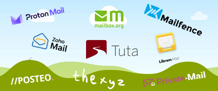 10 best free private email services - which of these 10 top picks are you going to choose? Tuta Mail, Protonmail, Mailfence, Mailbox.org, Posteo, Hushmail, Thexyz, Private-Mail, Librem Mail