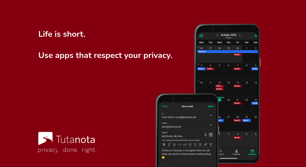 Bring privacy to your friends with the Tutanota referral program!