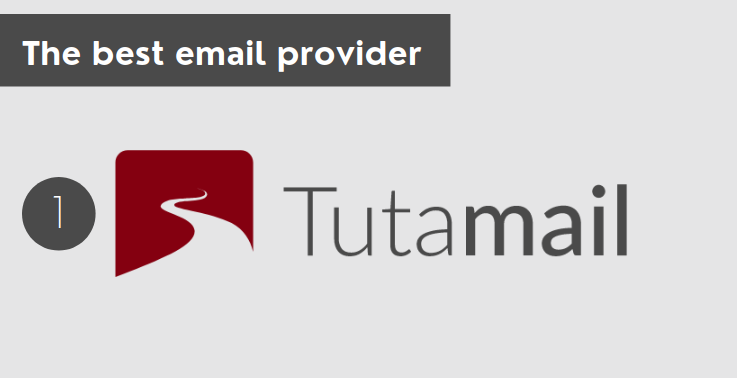 Tuta Mail - the top one email account of this review.
