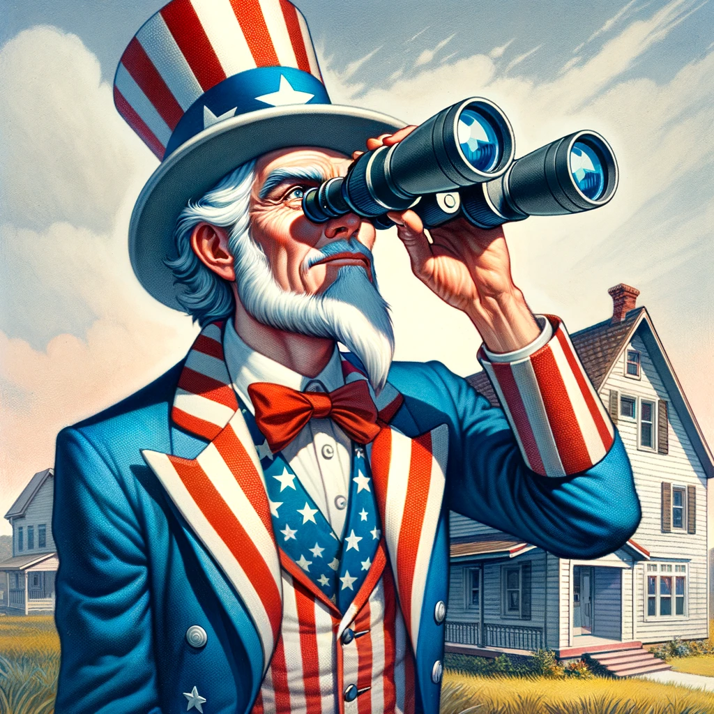 Uncle Sam's watchful eye is following you by gathering your metadata.
