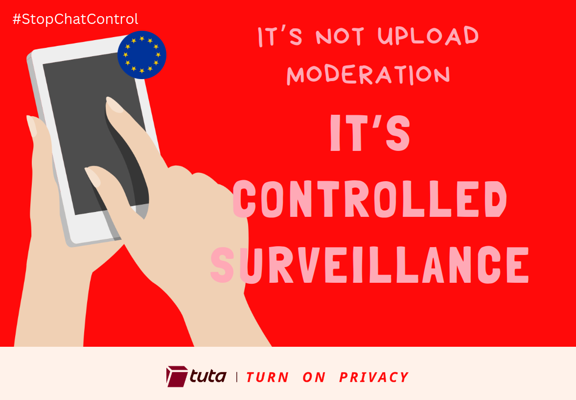 Call 'Upload Moderation' 'Chat Control' so that everybody understands how bad this law actually is.